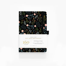 Load image into Gallery viewer, 160 pages Night Garden Dot-Grid Notebook by Archer and Olive

