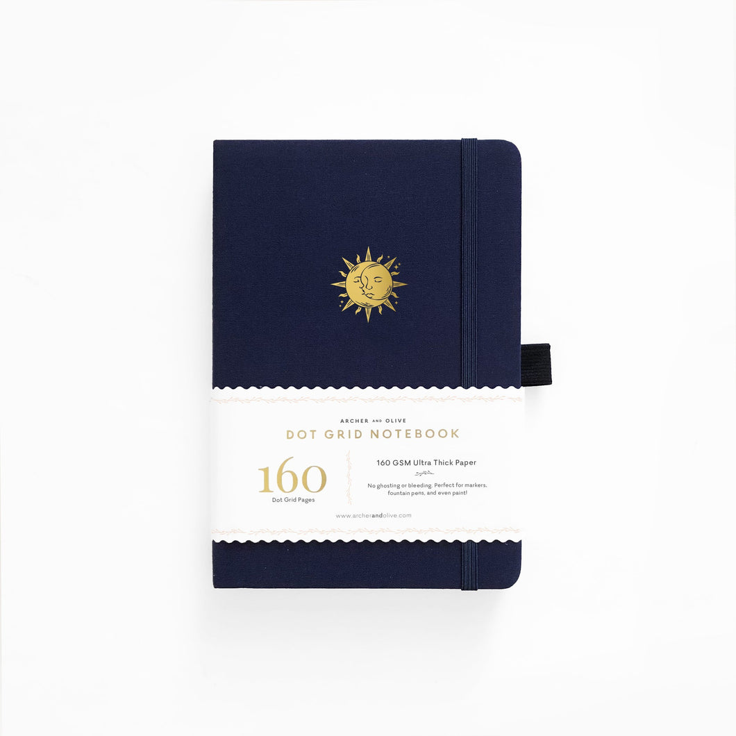192 pages Autumnal Equinox Dot-Grid Notebook by Archer & Olive