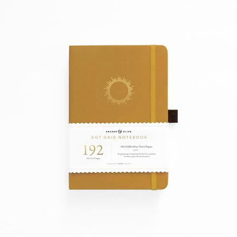 192 pages Morning Sun Dot Grid Journal Archer & Olive