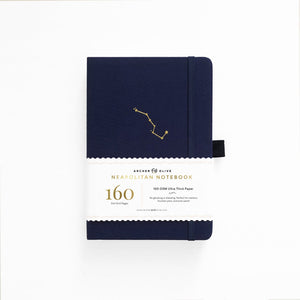 160 pages Night Sky Neapolitan Dot Grid Notebook by Archer & Olive