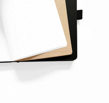 Load image into Gallery viewer, 160 pages Moon Flowers Neapolitan Dot Grid Notebook by Archer &amp; Olive
