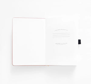 160 pages Moon Flowers Neapolitan Dot Grid Notebook by Archer & Olive