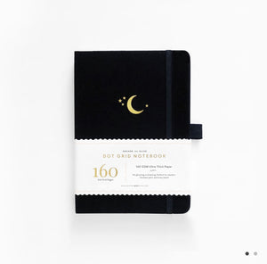Archer & Olive B5 Crescent Moon Dot Grid Notebook