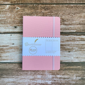 180 GSM Dot-Grid Journal by Buke Notebooks - Plain Pink